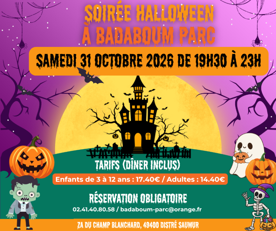 Soir&eacute;e Halloween !