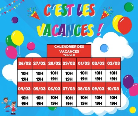 C'est les vacances !!!