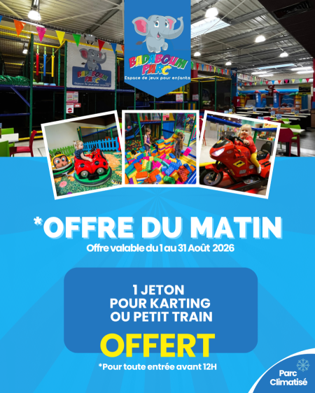 OFFRE DU MATIN DU 1 AU 31 AOUT