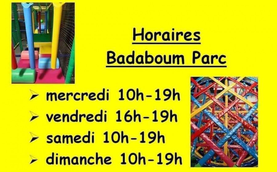 Horaires d'ouverture