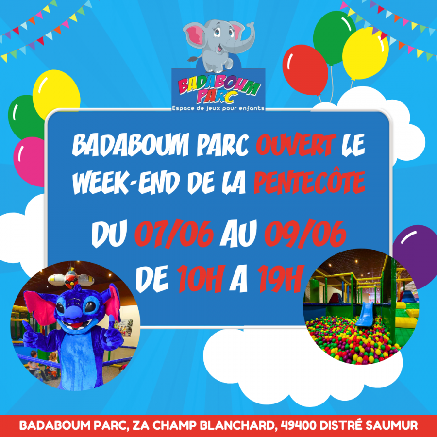 OUVERT LE WEEK END DE LA PENTEC&Ocirc;TE