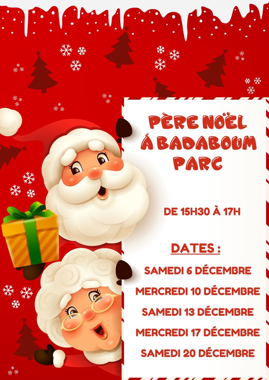 Noël s'invite à Badaboum Parc !