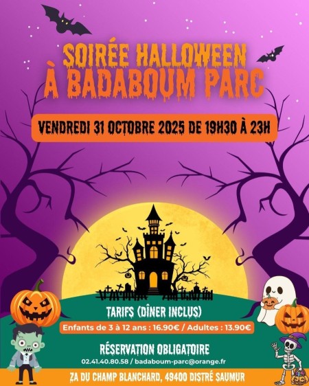 SOIRÉE SPÉCIALE HALLOWEEN