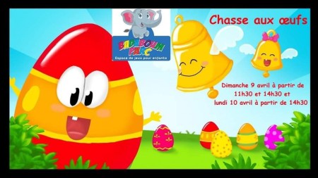 Chasse aux oeufs weekend de P&acirc;ques